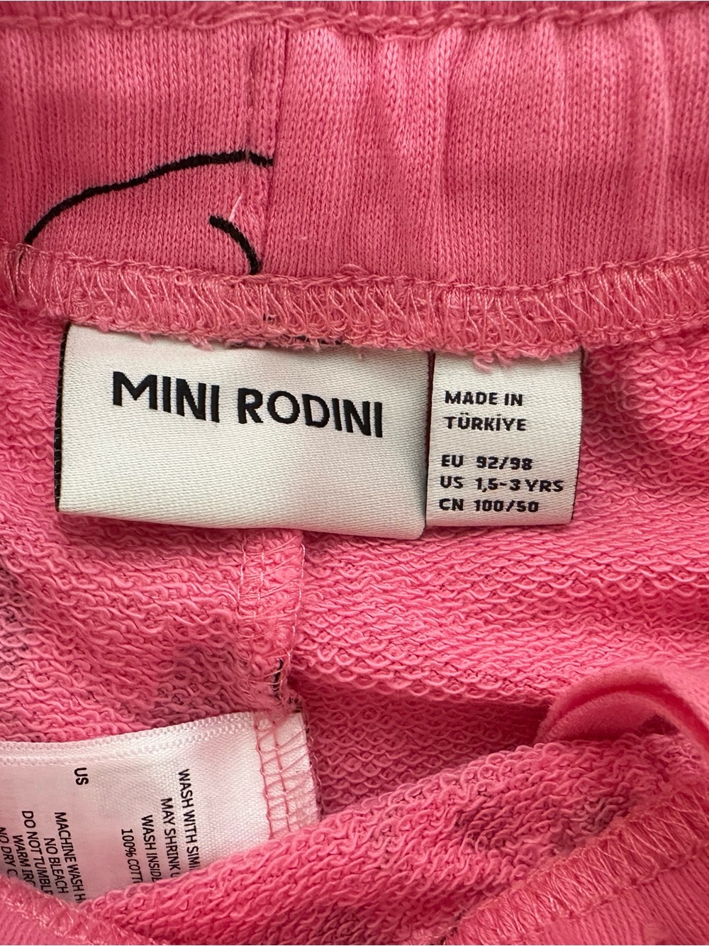 Mini Rodini Ritz Ratz Elastic Waist Bottoms - Picture 3 of 3
